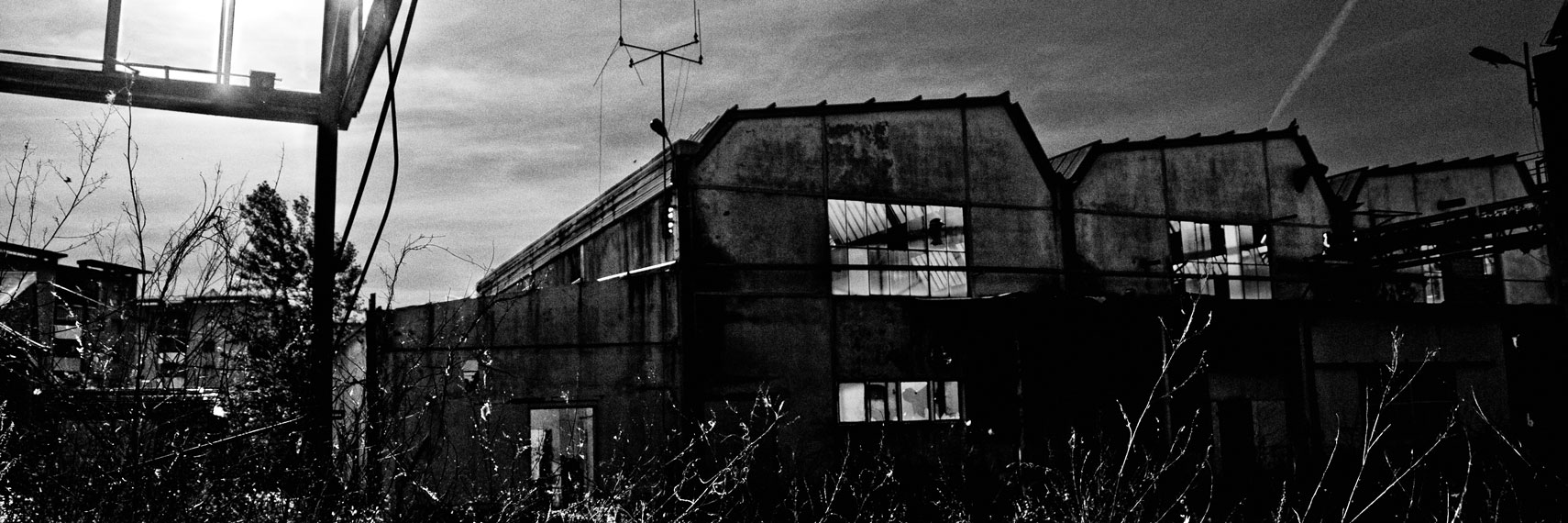 ITALY. Florence, 29th May 2011. A displaced factory in the city outskirts.